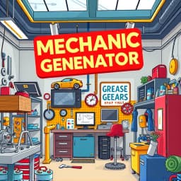 Mechanic Shop Name Generator icon