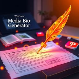 Media Bio Generator icon