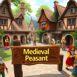 Medieval Peasant Game Character Generator icon