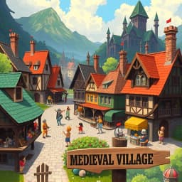 Medieval Village Game Generator icon