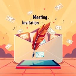 Meeting Invitation Email Generator icon