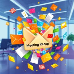 Meeting Recap Email Template icon