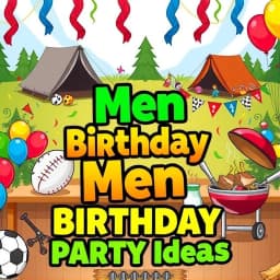 Men Birthday Party Ideas icon
