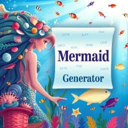 Mermaid Name Generator icon