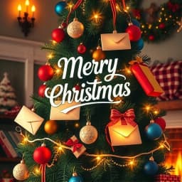 Merry Christmas Wishes Email Template icon