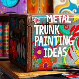 Metal Trunk Painting Ideas icon