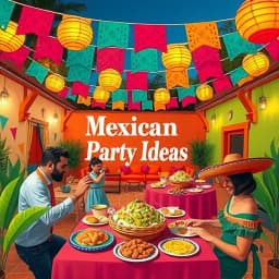 Mexican Theme Party Ideas icon
