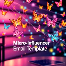 Micro Influencer Email Template icon