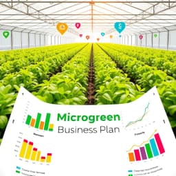 Microgreen Business Plan icon