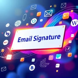 Microsoft Office Email Signature Template icon