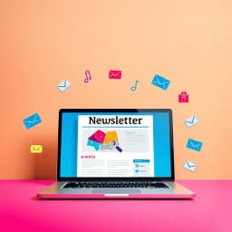 Microsoft Word Email Newsletter Template icon