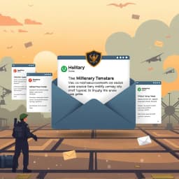 Military Email Template icon