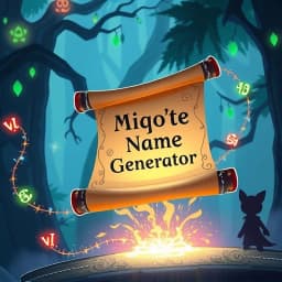 Miqo%27te Name Generator icon
