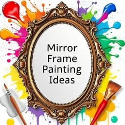 Mirror Frame Painting Ideas icon