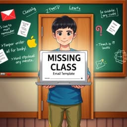 Missing Class Email Template icon