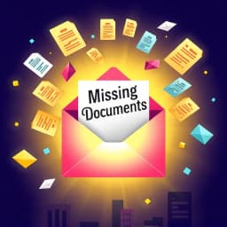 Missing Documents Email Template icon