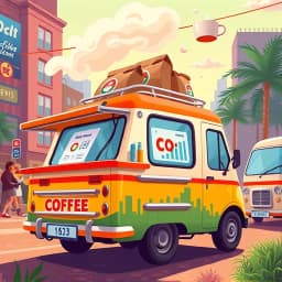 Mobile Coffee Shop Business Plan icon
