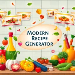Modern Recipe Generator icon