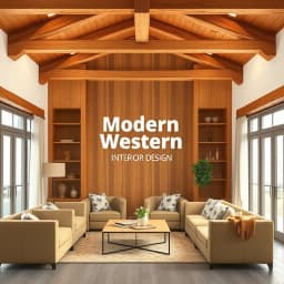 Modern Western Interior Design icon
