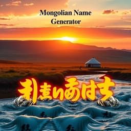 Mongolian Name Generator icon
