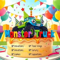 Monster Truck Birthday Party Ideas icon