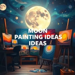 Moon Painting Ideas icon