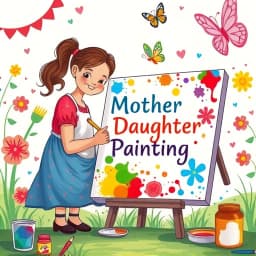 Mother Daughter Painting Ideas icon