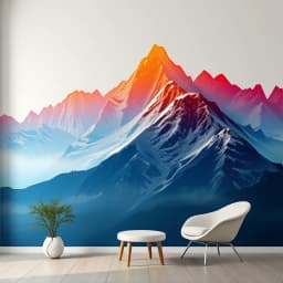 Mountain Wall Painting Ideas icon
