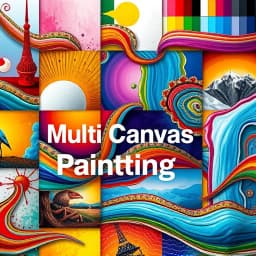 Multi Canvas Painting Ideas icon