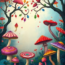 Mushroom Indie Painting Ideas Easy icon