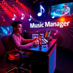 Music Manager Email Template icon