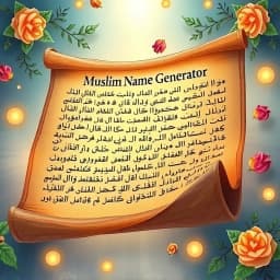 Muslim Name Generator icon