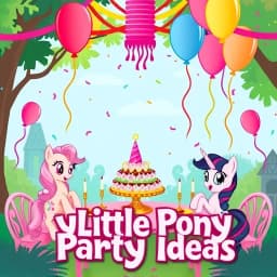 My Little Pony Party Ideas icon