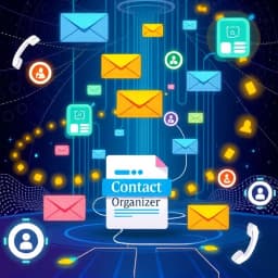 Name Phone Number Email Address Template icon