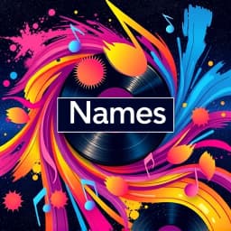 Names Album Cover Generator icon