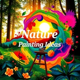 Nature Acrylic Painting Ideas icon