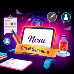 NCSU Email Signature Template icon