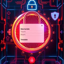 New Password Email Template icon
