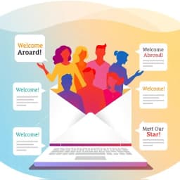 New Staff Announcement Email Template icon