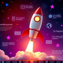 New Website Launch Announcement Message Generator icon