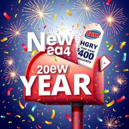 New Year Sales Email Template icon