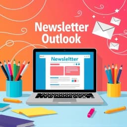 Newsletter Outlook Email Template icon
