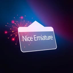 Nice Email Signature Template icon