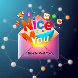 Nice To Meet You Email Template icon