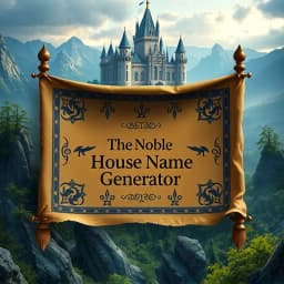 Noble House Name Generator icon