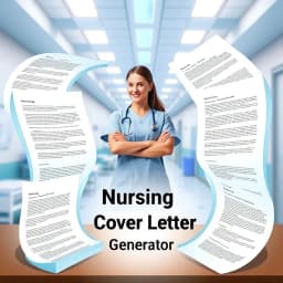 Nursing Cover Letter Generator icon