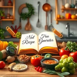 Nut Free Recipe Generator icon