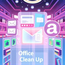 Office Clean Up Email Template icon