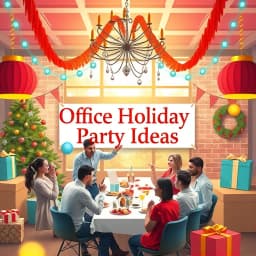 Office Holiday Party Ideas icon