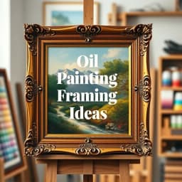 Oil Painting Framing Ideas icon